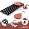 Large Outdoor Aluminum Wind Chimes 37 Inches，Soothing Gentle Sound Perfect