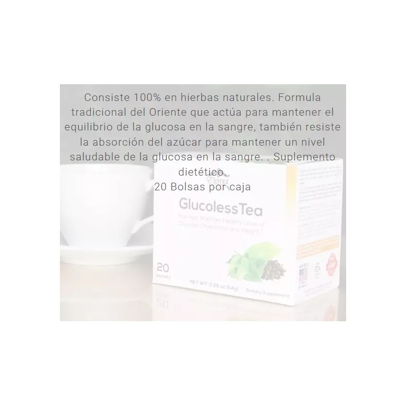 eternal spirit beauty Glucoless Tea ORIGINAL