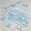 Toilet Safety Rails for Seniors,Easy Installation & Sturdy Handicap Toilet