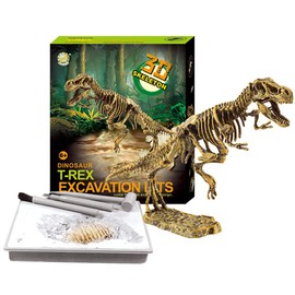 Dinosaur Fossil Digging Kit for Kids and Adult, STEM Science Dinosaur Fossil Dig Kit for Paleontology and Archeology Enthusiasts, Realistic Dig Up Dinosaurs Skeleton Set Educational Toys