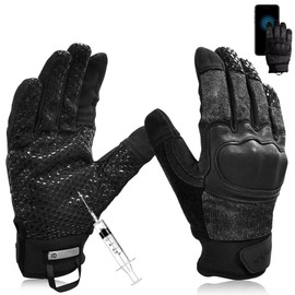 Intra-FIT Needle Stitch Protection Cut Resistant Touchscreen Gloves - Tactical Powerful Cut Protection Screen Touch, ANSI A9, EN388, ASTM F2878-10 Puncture Level 5, Police, Army Gloves