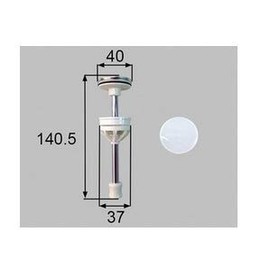 ●[BB-RS(450)-10-30C] INAX/LIXIL Bathroom Parts for Bathroom Vanity Drain Plug with Hair Catcher