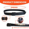 Secure Travel Money Belt with Hidden Security Zip for Money