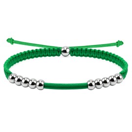 Nouiseuns Stroke Counter for Your Golf – Golf Stroke Counter Bracelet with 10 Beads, Golf Counter Bracelet for Women & Men, Adjustable Score Keeper Wristband for Rounds and Practice