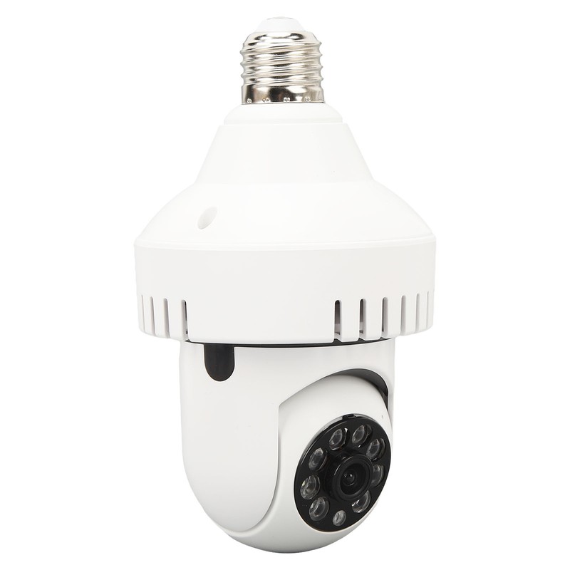Light Bulb Security Camera Outdoor Wireless WiFi E27 Motion Tracking