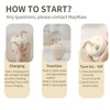 MayMaw Automatic Cat Laser Toy - 360° Self-Balancing Laser with