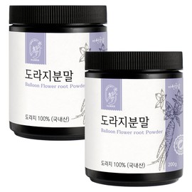 Bellflower Powder Powdered Bellflower Tea 400g Domestic 200g / 도라지 분말 가루 도라지차 400g 국내산 200g X 2통