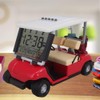 WLOOD Newest Version LCD Display Time Date and Temperature Mini