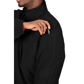 Propper 1/4 Zip Soft Shell Job Shirt, Black, Medium Regular