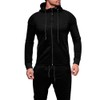 amropi Men's Tracksuit Athletic Full Zip Hooded Sportwear Casual Jogging