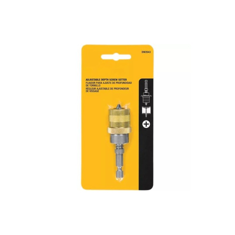 Tovyvw #DW2043 Anti Impact Drill Bit Hex Shank Adjustable Depth