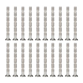 PATIKIL Door Handle Screws M4x45, 50Pcs Break Away Screws Phillips Drive Flat Countersunk Head Bolts Cabinet Handle Screw for Door Handle Lever