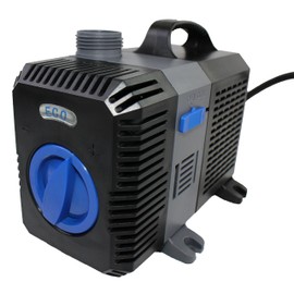EXTRAUP Electric Adjustable Flow Garden Sumbersible Fountain Pond Filter Silent Pump (1000GPH)