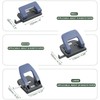 PATIKIL 2 Hole Punch, Hole Puncher Two Large Hole Punch