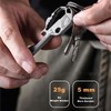 Keychain Bottle Opener Multi Tool,Stainless Steel Gadget, Portable Multi-Function Tools