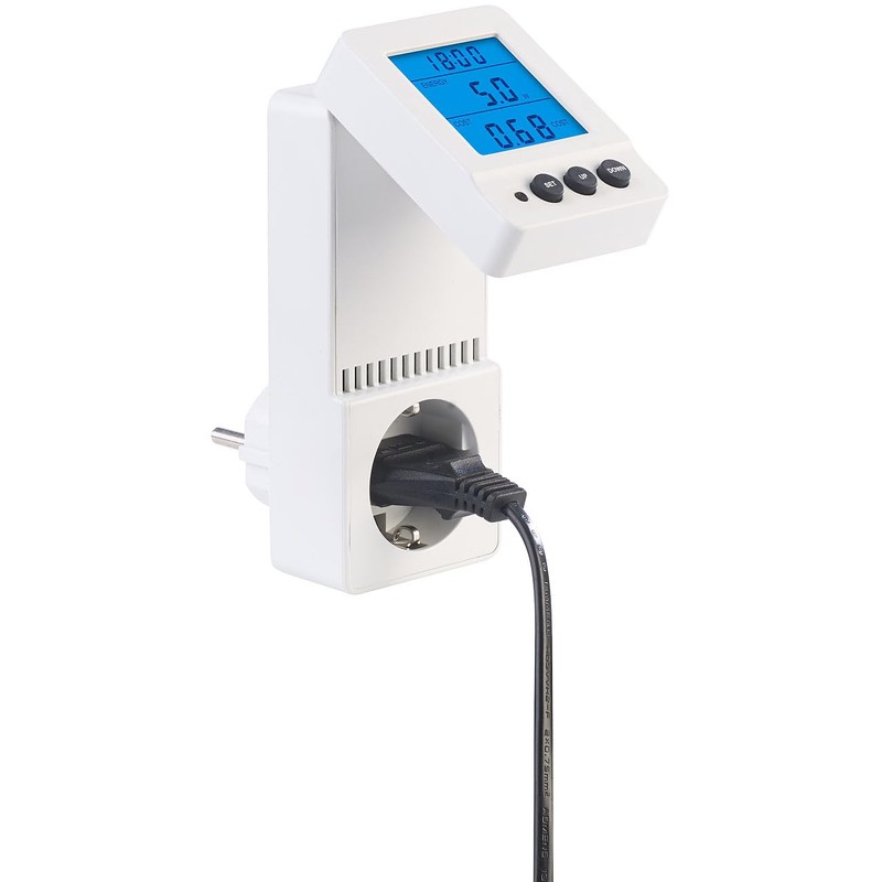 revolt Digital Electricity Meter: Digital 230 V Energy Cost Meter