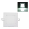 Megaluz Lampara Luz Led Cuadrada Empotrar 14.5cm 9w Foco Reflector