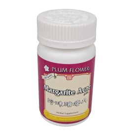 Plum Flower Margarite Acne Pills 105 Pills Herbal Acne Treatment Plum Flowers Exp 10/2026