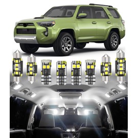 BMT xms Car Interior LED Light Replacement for Toyota 4Runner 2010-2024,6000K Super Bright Interior Light Bulbs Package, 16pcs