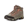 Merrell Women's Moab 3 Mid Wp Hiking Boot, Bungee Cord