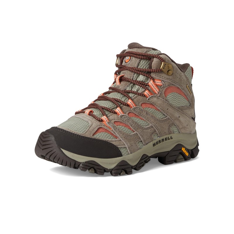 Merrell Women's Moab 3 Mid Wp Hiking Boot, Bungee Cord