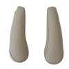 FZJDSD 2pcs Tan Leather Seat Armrest Cover Compatible with Toyota