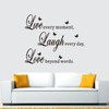 Inspirational Family Wall Stickers for Bedroom: Home Quotes Motivational Vinyl