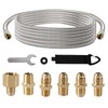 2 MULE TEAM 36 FT Propane Hose Extension High Pressure