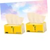 FOMIYES 810 Sheets Bamboo Napkins Total Disposable Facial Tissue Towels
