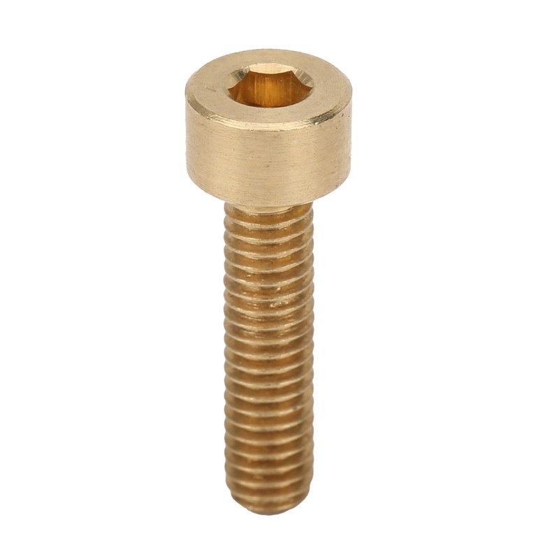 50Pcs Cap Hex Socket Screw Copper Fastener Hardware Tools Industrial