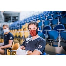 McDavid - L - Masks Mouth Guard - Sports Face Mask - Reusable and Washable - With Filter - Efficient Protection and Airfow - Mouth Guard Ergonomic and Comfortable Fit - (90171)