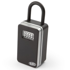 BIRD key safe box- Portable lock box with combination code for inside, outside or travelling.
