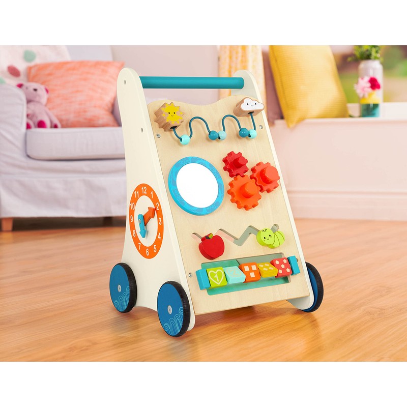 B. toys – Little Learning Steps – Wooden Activity Walker