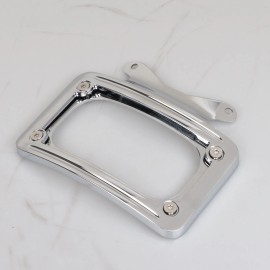 Unbranded Motor CNC Rear Curved Laydown License Frame For Harley Road Glide FLTRK FLTR US