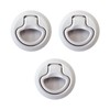 Haasweller 3 x Pull Lock Furniture Lock Like Push Lock