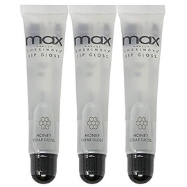 Cherimoya (3Pack) MAX Makeup Lip Polish HONEY Clear Gloss