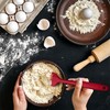 Silicone Spatula 3-piece Set, Ergonomic Handle High Heat-Resistant Spatulas, Non-stick