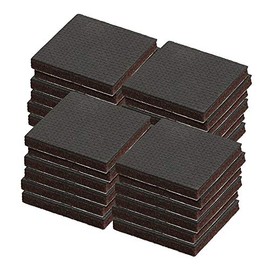 Prime-Line MP76720 Heavy-Duty Non-Slip Furniture Pads, 1/4 In. Thick x 1-1/2 In. x 1-1/2 (24 Pack)