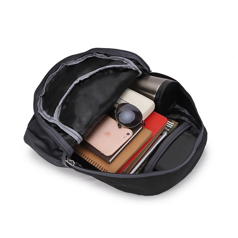 MounTop Mochila ligera plegable resistente al agua para viajes, senderismo,