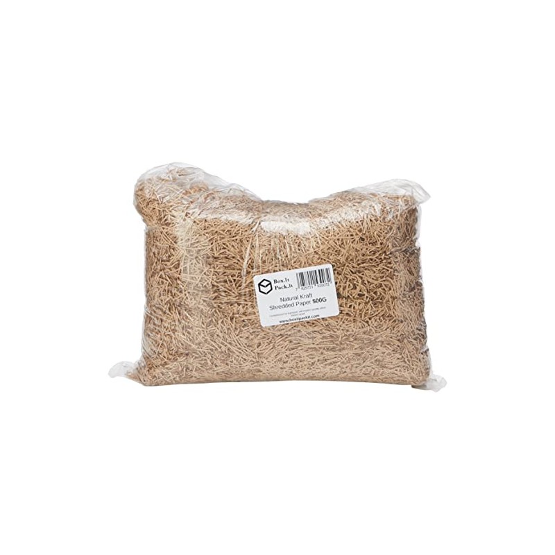 Box.it.pack.it Natural Shredded Kraft Paper, 500g VF_Kraft_500