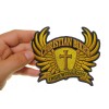 Ivamis Christian Biker Patch I Ride With Jesus - 4.5x4