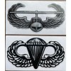 AIRBORNE JUMP and AIR ASSAULT WINGS Stack Window Sticker Decal