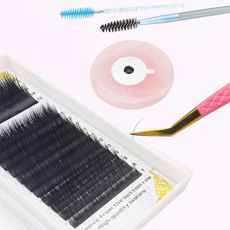 900 Pcs Eyelash Extension Adhesive Glue Pallet Sticker Pads, Disposable