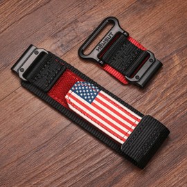 Compatible With Garmin Watch Band, Super Rugged Nylon Sports Strap With Woven Loop Design For Fenix/Forerunner/Approach/MARQ/Quatix/D2 Series, Tough Replacement Band For Men Women