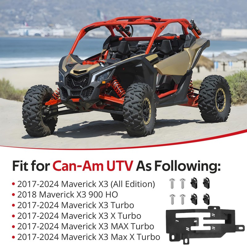 JAVIK Quick Shifter Gate With Hardware Kit for Can-Am Maverick
