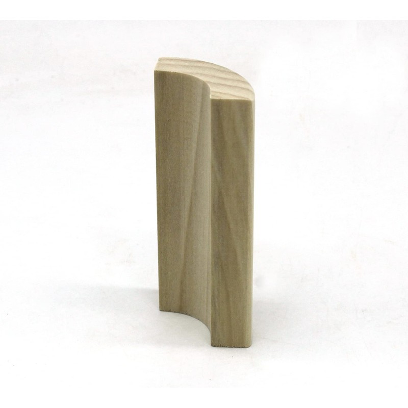 5/8" x 2" x 4" Poplar (Paint Grade) Outside Radius