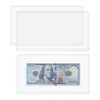ONLYKXY Clear Plastic Dollar Bill Top-Load Display Protector Holder Sleeves