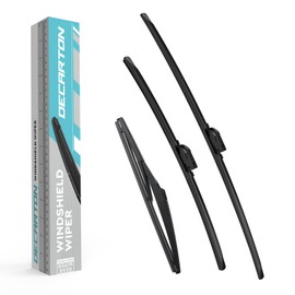 DECARTON 3 Wiper Blades for 2018-2022 Toyota CHR C-HR Replacement for all-season front and Rear Windshield Wiper Blades