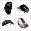 EVGATSAUTO Gear Knob Cover, 5 Gears Car Gear Knob Head