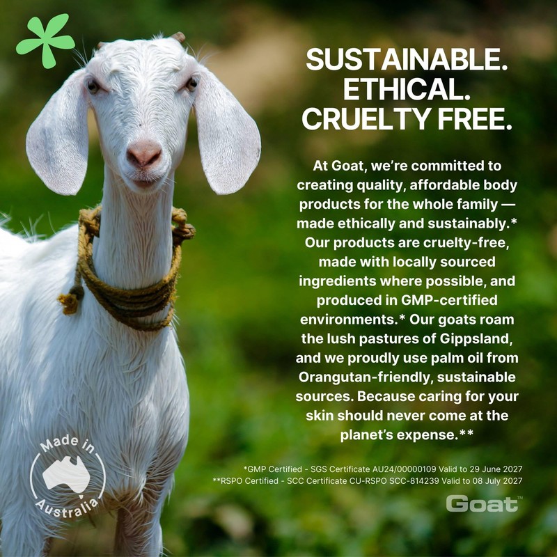 Goat Soap Moisturizing Shampoo & Conditioner Duo Pack Lemon Myrtle